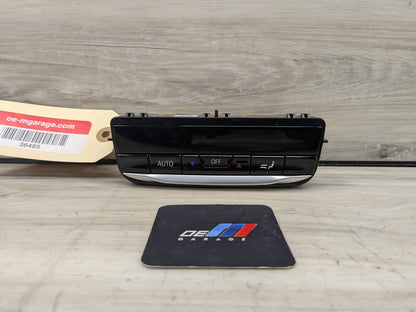 18-24 OEM BMW G01 G02 F97 F98 X3 X4 AC Rear Heater Climate Control Switch Panel