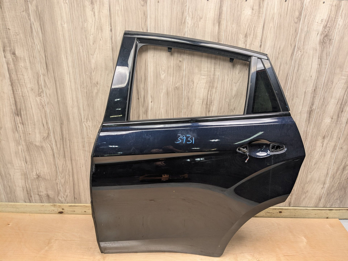15-19 OEM BMW F16 X6 F86 X6M Rear Left Driver Door Shell Panel Black 416 CARBONSCHWARZ METALLIC (416)