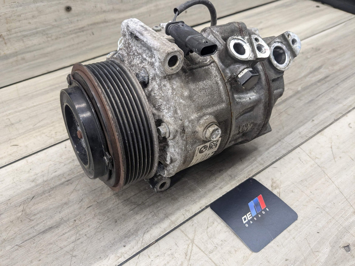 OEM BMW F90 F93 G05 G07 G12 G16 G30 AC Compressor Clutch Pump W/ Pulley N63 S63