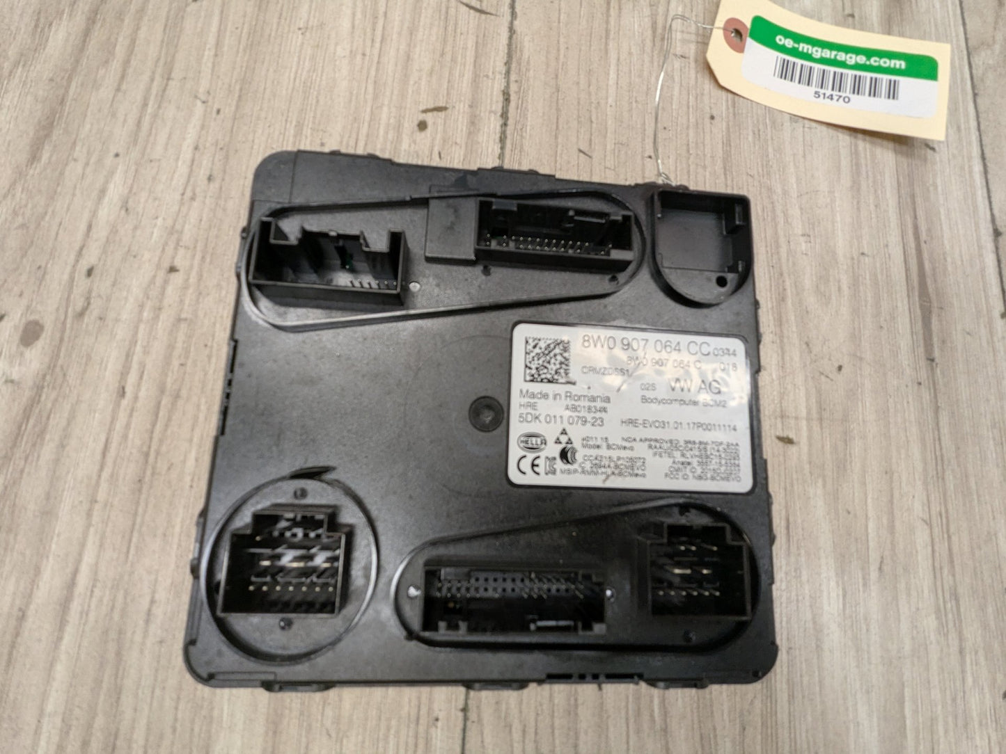 2018-2024 Audi S5 B9 BCM Body Control Module 08W0907064