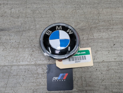 11-17 OEM BMW F25 X3 Rear Liftgate Trunk Lid Round Emblem Genuine