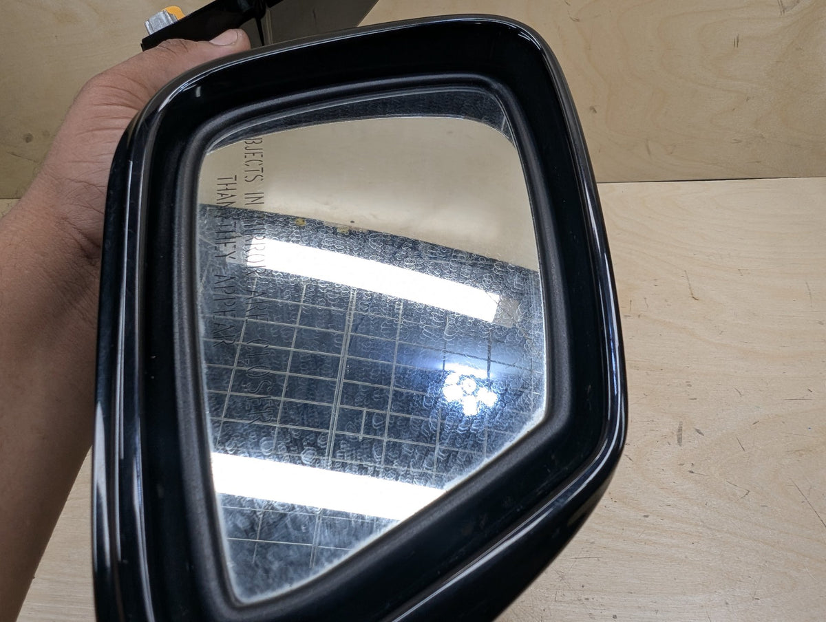 OEM BMW F30 328 330 335 340 Left Driver Side Mirror Heated Auto Dip SHADOW GLOSS