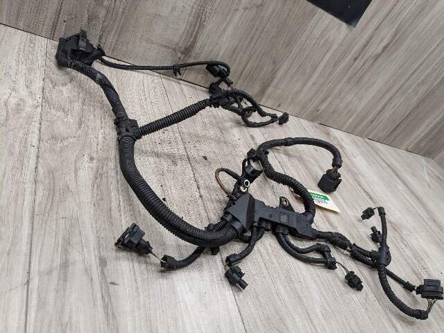 14-19 OEM BMW F15 F16 X5 X6 Engine N63 Wire Wiring Harness Cable