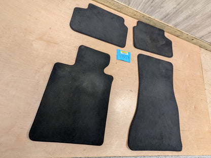 2017-2023 BMW M550i G30 Front Rear Left Right Mat Carpet Floor Mats SET 8090551 OEM BMW F90 G30 530 540 550 M5 Front Rear Left Right Carpet Floor Mats SET Black OEM