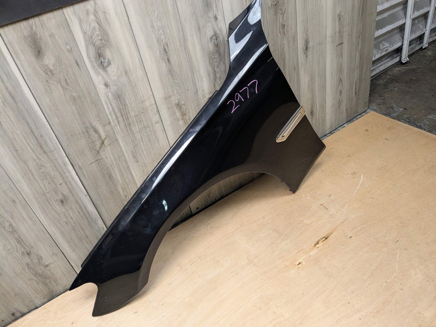 09-15 OEM BMW F01 F02 740 750 Front Left Driver Side Fender Panel Black 475 Black BLACK SAPPHIRE METALLIC (475)