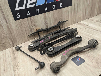 2017 BMW 750i G12 Rear Left Driver Control Arms SET 6861115 OEM BMW G11 G12 G14 G15 G16 G30 Rear Left Driver Upper Lower Control Arm SET