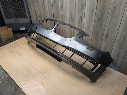 *DENT* 13-15 OEM BMW F01 F02 740 750 Front Bumper Cover Grey A52 SPACEGRAU METALLIC (A52)