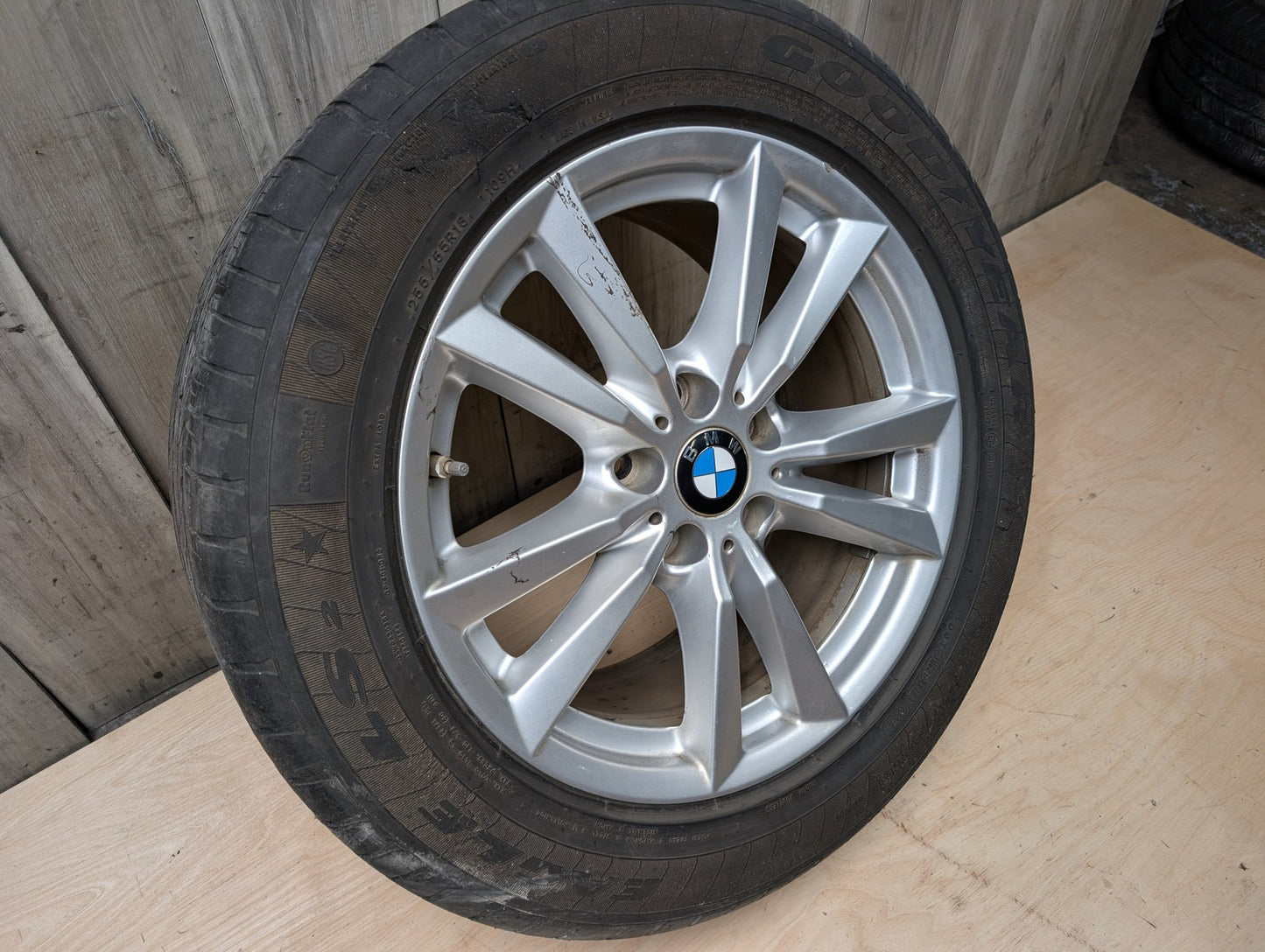 *14-18 OEM BMW F15 X5 Wheel Rim 18x8.5 ET46 5x120 LA Double Spoke Style 446