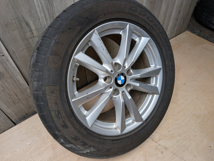 *14-18 OEM BMW F15 X5 Wheel Rim 18x8.5 ET46 5x120 LA Double Spoke Style 446