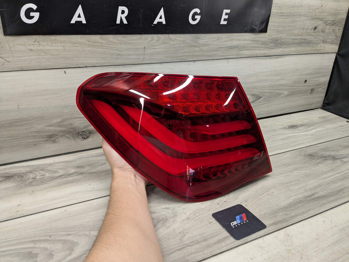 13-15 OEM BMW F01 F02 LCI 740 750 LED Rear Left Driver Side Outer Tail Light