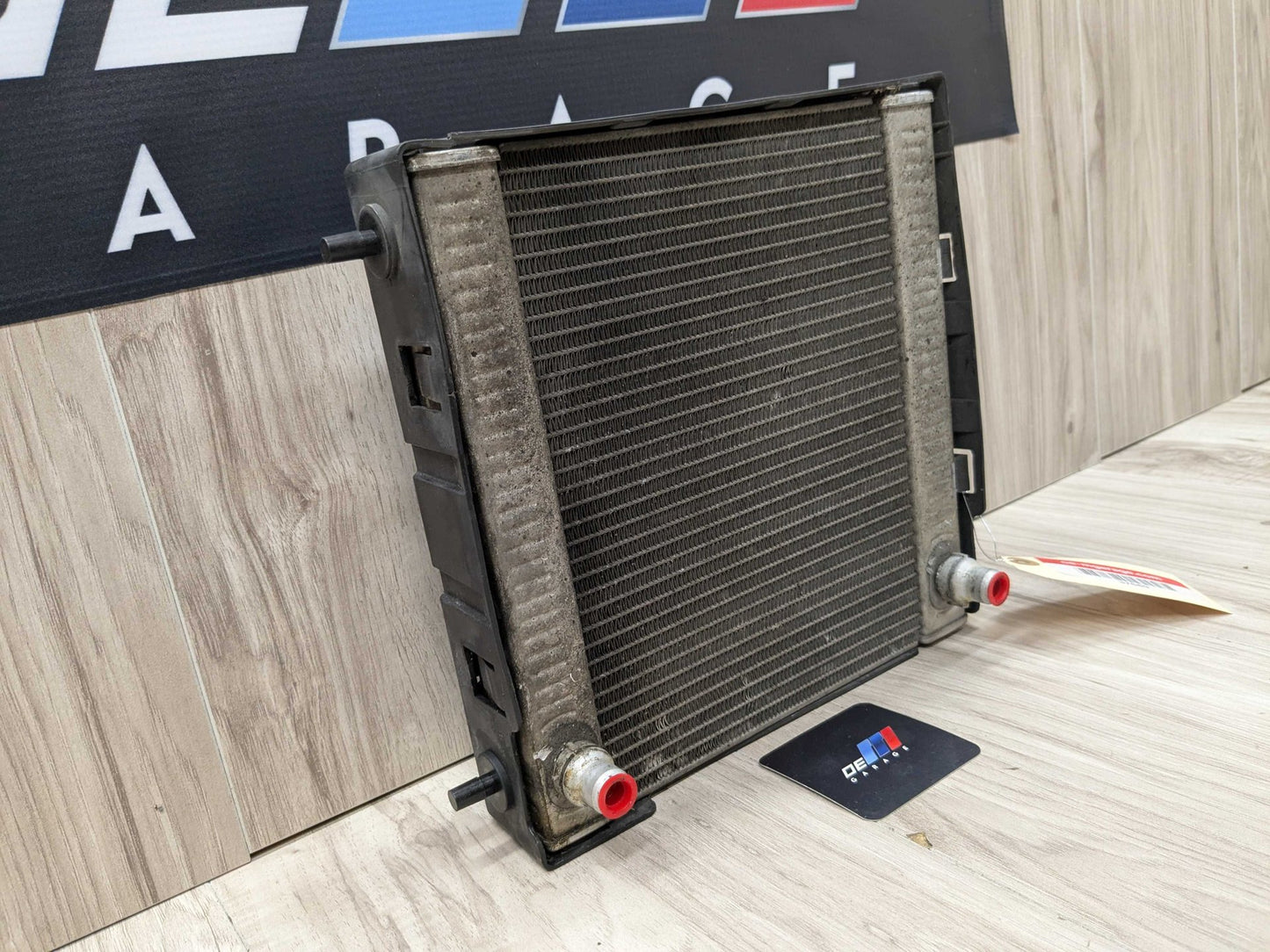 2016 BMW 750i G12 Left or Right Secondary Auxiliary radiator 8619383 OEM BMW F90 F93 G12 G16 G30 M5 M8 Secondary Auxiliary Coolant Remote Radiator