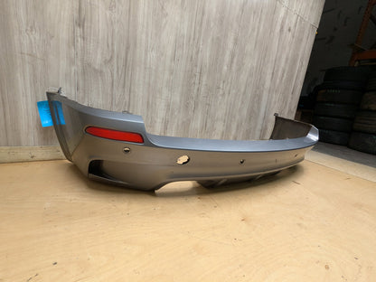10-13 OEM BMW E70 X5M Rear Bumper Trim Cover Panel Assembly Gray A52 SPACEGRAU METALLIC (A52)