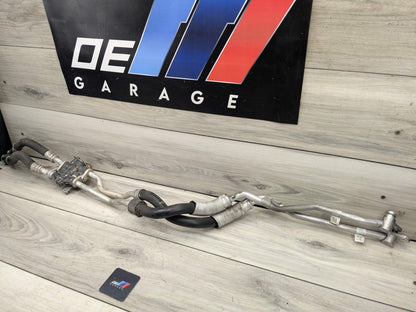 16-19 OEM BMW F90 G12 750 G30 M550 AT Transmission Oil Cooler Line Return Flow