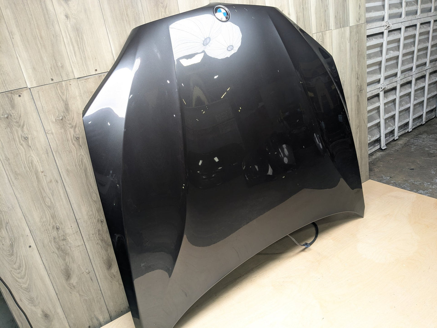 14-19 OEM BMW F15 F16 F85 F86 X5 X6 X5M X6M Hood Bonnet Panel Grey A90 SOPHISTOGRAU BRILLANTEFFEKT METALLI (A90)