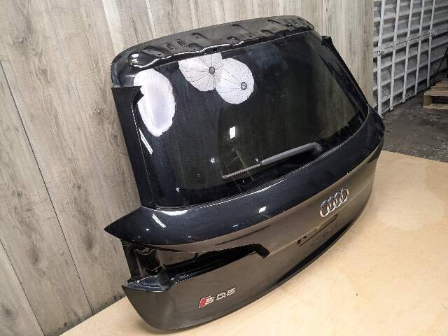 18-20 OEM AUDI Q5 SQ5 Rear Tailgate Liftgate Trunk Lid Black w/ Glass
