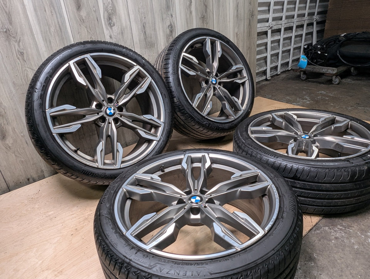 18-24 OEM BMW F97 G01 G02 X3 X4 Rims Wheels 21x9.5/8.5 ET:30/43 Style 718M SET