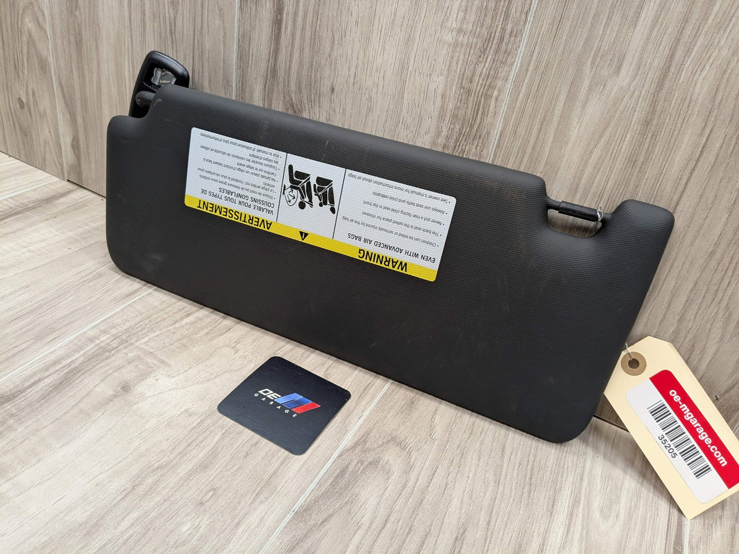 2021 BMW M340i G20 Front Left Driver Sun Visor 0 19-24 OEM BMW G20 G80 330 M340 M3 Left Driver Side Interior Sun Visor Black