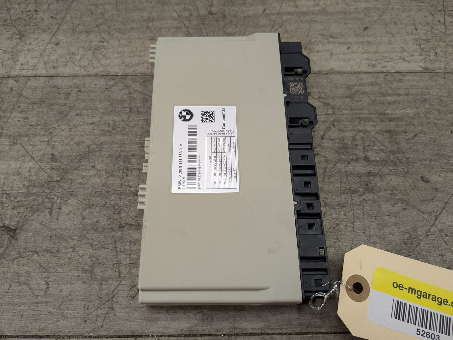 OEM BMW F95 F97 G01 G05 G12 G20 G22 G26 G30 X3 X5 Front Left Right Seat Module