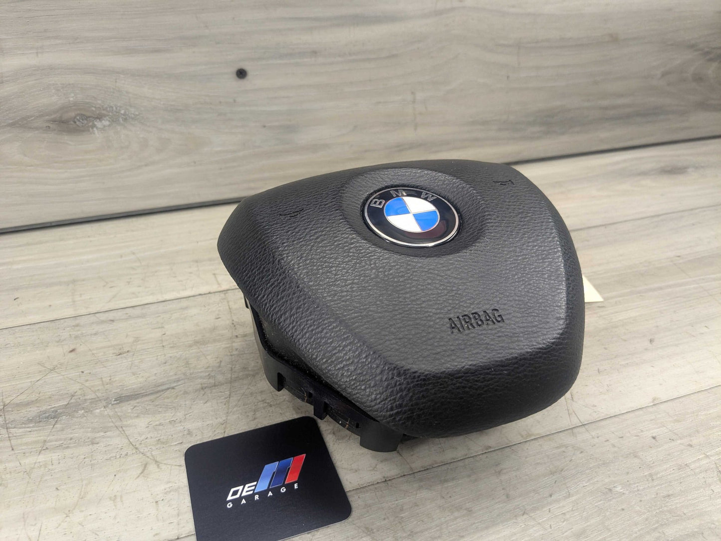 14-19 OEM BMW F15 F16 X5 X6 Front Driver Steering Wheel Airbag Air Bag Black