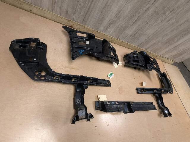 16-22 OEM BMW F48 X1 Rear Bumper Right Left Side Brackets Mounts Supports SET