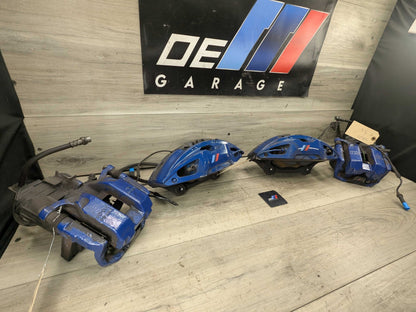 OEM BMW G20 G22 G23 G26 M340 M440 Front Rear Left Right Brake Calipers SET BLUE