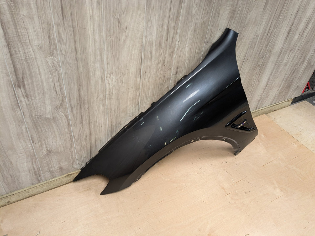 18-24 OEM BMW F97 F98 G01 G02 X3 X4 Front Right Passenger Fender Panel Gray A90 SOPHISTOGRAU BRILLANTEFFEKT METALLI (A90)