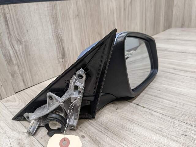 OEM BMW F30 328 330 335 340 Right Passenger Auto Dip Heated Side Mirror Blue B40