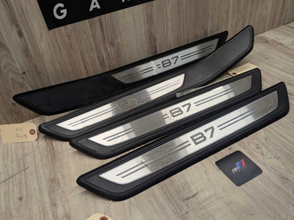 *OEM BMW F02 740 750 760 ALPINA B7 Front Rear Left Right Illuminated Door Sills
