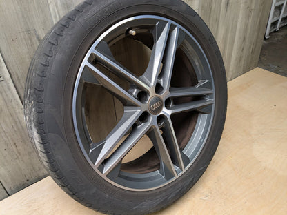 18-24 OEM AUDI Q5 SQ5 Double Spoke Wheel Rim 20x8 ET:39