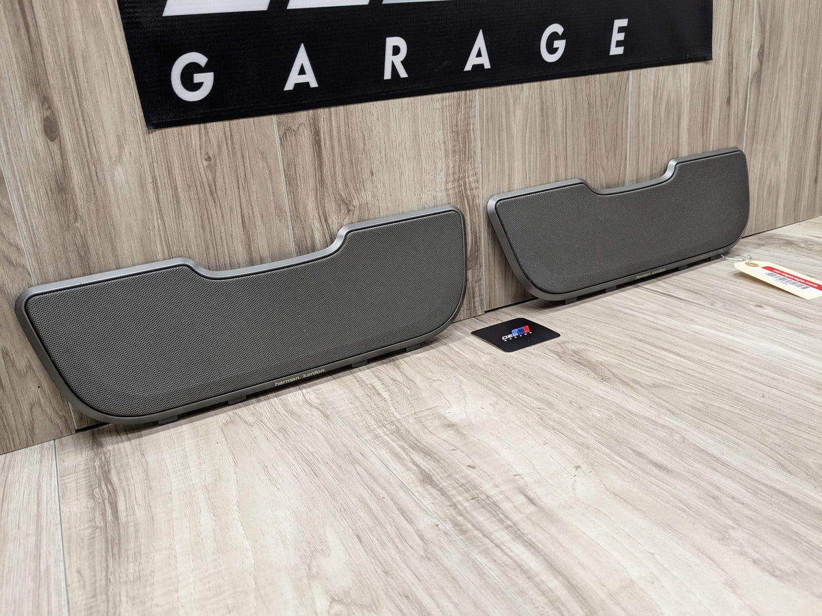 OEM BMW G11 G12 740 750 B7 Rear Deck Shelf Speaker Trim HARMON KARDON Cover PAIR