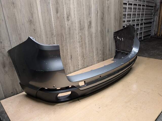 *14-18 OEM BMW F15 X5 Rear Bumper Cover PDC Holes w/ Diffuser N55 N57 Gray A52