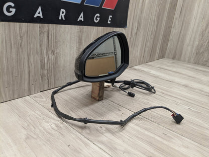 2018 Audi S5 B9 Front Left Driver Side Mirror Assembly 8W6857409BH 2018-2024 AUDI A5 S5 RS5 Left Driver Door Rearview Mirror W/ BLIND SPOT & CAMERA