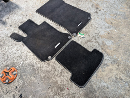 2009-2017 Mercedes-Benz E550 E-Class A207 Front Rear Left Right Mat Carpet Floor Mats SET A2076800648