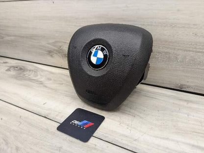 14-19 OEM BMW F15 F16 X5 X6 Front Driver Steering Wheel Airbag Air Bag Black