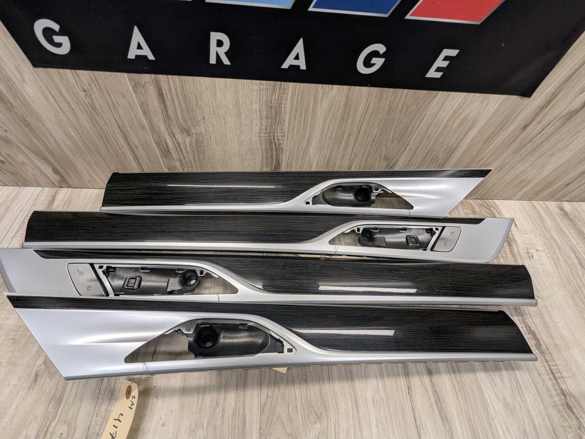 16-19 OEM BMW G11 G12 740 750 M760 Front Rear Left Right Door Trims SET (4)