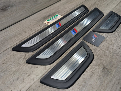OEM BMW F25 F26 X3 X4 M SPORT Front Rear Left Right Door Sill Cover Trims SET