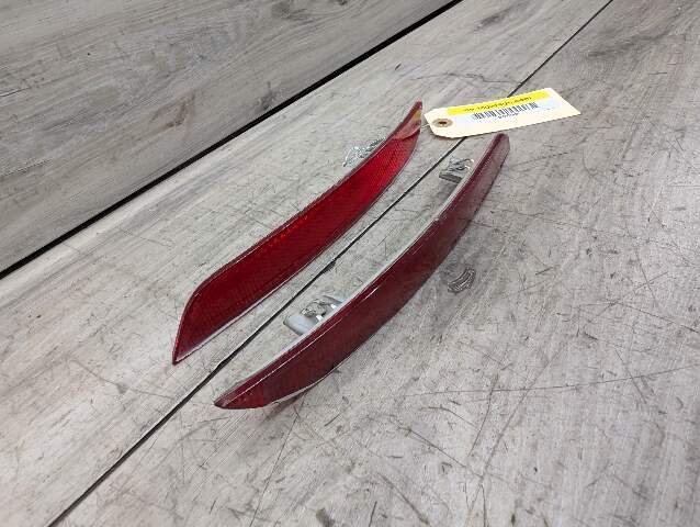 11-13 OEM BMW F10 528 535 550 Rear Bumper Left Right Side Marker Reflectors SET