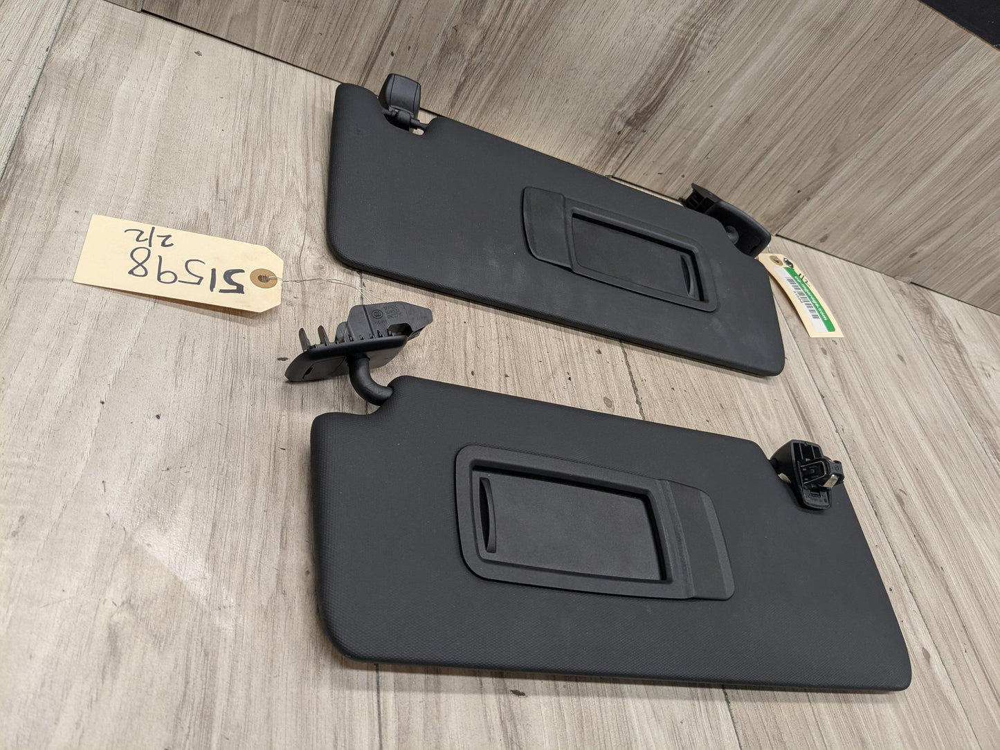 2019-2022 Front Left Right Sun Visor SET 8092727 Black! 30 day warranty!