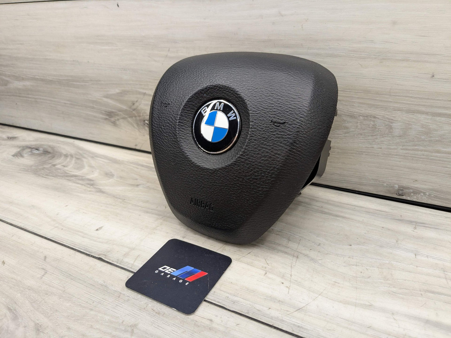 14-19 OEM BMW F15 F16 X5 X6 Front Driver Steering Wheel Airbag Air Bag Black