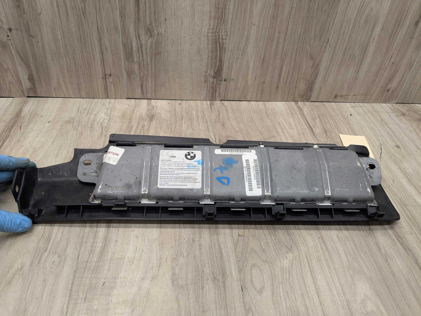 OEM BMW F15 F16 F85 F86 X5 X6 Front Left Driver Knee Lower Dash Airbag Black