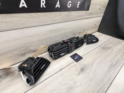 14-20 OEM BMW F22 F23 F87 M2 Front Left Right Center Central Air Vent Grille SET