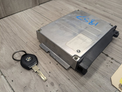 1998 BMW Z3 E36 - Engine Motor ECU DME Computer & Key SET PN: 1430188