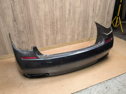 *16-19 OEM BMW G11 G12 M SPORT Rear Bumper Cover Diffuser w/ PDC Option Gray B41 SINGAPUR GRAU METALLIC (B41)