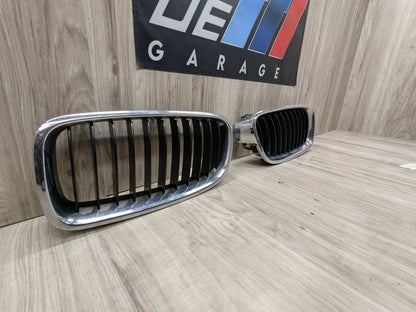 OEM BMW F30 F31 328 330 335 340 Front Left Right Upper Bumper Kidney Grilles SET