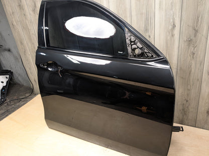 15-19 OEM BMW F16 X6 F86 X6M Front Right Passenger Door Shell Panel Black 475 BLACK SAPPHIRE METALLIC (475)