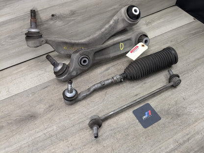 OEM BMW F10 F06 F13 RWD Front Left Upper Lower Control Arm Wishbone w/ Tie Rod