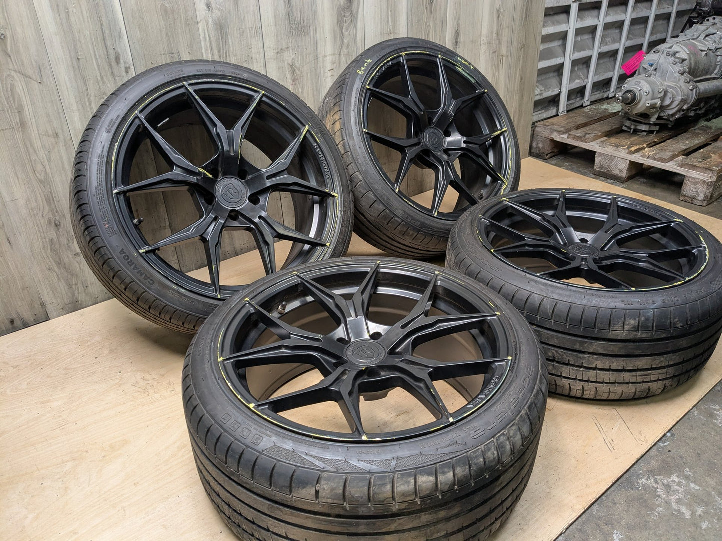 *NOTE* 19-25 ROHANA BMW G20 330 M340 Wheels Rims 19x8.5 19x9.5 ET30 ET35 SET