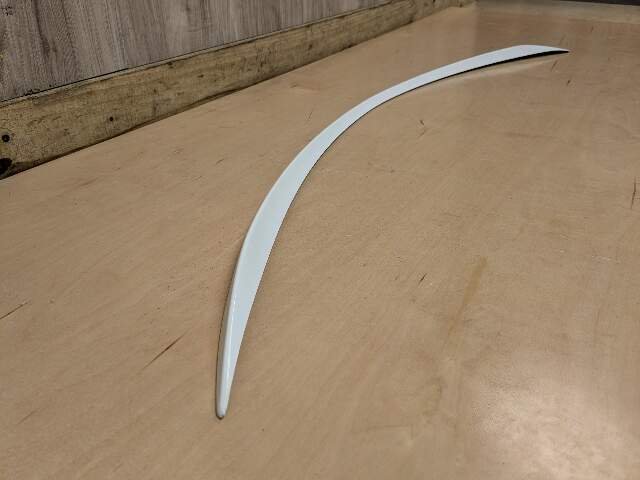 Mercedes W205 Rear Spoiler AMG Boot Trunk Trim Panel Obsidian 149 Polar white
