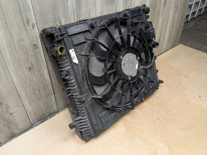 18-24 OEM BMW G01 G02 X3 X4 30i 30iX B46 Radiator Condenser Fan Shroud SET 600W
