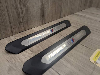 2020 - 2024 BMW X3 F97 Front Left Right Scuff Plate Door Sill SET 7393397 S58
